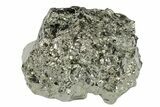Shiny Pyrite Crystal Cluster - Peru #173269-1